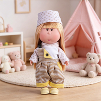 24CM Niedliche Kartoffel-Puppe Plüsch-Modepuppe mit Weichem Vinyl-Gesicht und Langem Haar Sammler-Spielzeug Geschenk für Kinder Geburtstag Feiertag