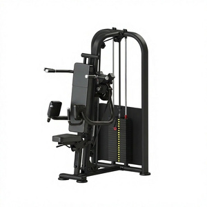 Équipement de musculation haut de gamme <span class=keywords><strong>pour</strong></span> salle de sport : Appareil combiné à charges guidées <span class=keywords><strong>pour</strong></span> soulevé latéral et pressé d'épaules - Product Image 2