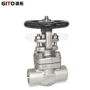 Vanne à opercule auto-scellante en acier forgé F304 Z61W-800LB, vanne d'eau manuelle haute pression avec soudure à douille - Product Image 4