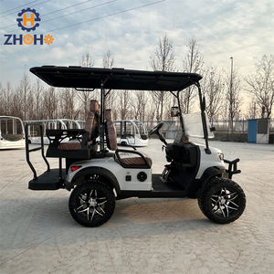 <span class=keywords><strong>Carrito</strong></span> de Golf Eléctrico Elegante, Apariencia Moderna, Luces LED de Conducción Diurna, Ruedas de Aleación y Volante Ergonómico - Product Image 4