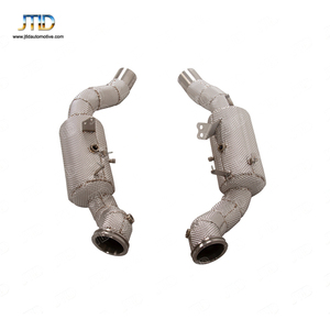 Sistema de Escape Completo Catback para <span class=keywords><strong>Maserati</strong></span> Levante SUV 3.0L <span class=keywords><strong>V6</strong></span> <span class=keywords><strong>Biturbo</strong></span>, Hecho de Acero Inoxidable T304, con Válvulas, para Mejora del Rendimiento - Product Image 5