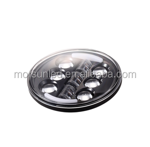 Moto Auto Motorcycle 5,75 "LED-Scheinwerfer für Harley Davidson Rocker C 2008-2011 Fernlicht Scheinwerfer Halo - Product Image 5