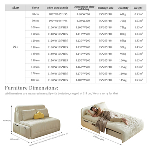Genuine <strong>Leather</strong> Electric <strong>Sofa</strong> <strong>Bed</strong> Remote Recliner Sleeper Extendable Foldable Convertible Modern Soft <strong>Storage</strong> for School Hotels - Product Image 5