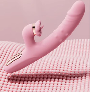 TADE Kabelloser Weicher Wasserdichter Persönlicher G-Punkt Rabbit Vibrator Sportmassagegerät 12x Multi-Geschwindigkeit Energieeffizient Leise Aufladbar - Product Image 2