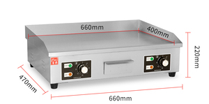 Fuqi Thương Mại Điện <span class=keywords><strong>Flat</strong></span> <span class=keywords><strong>Top</strong></span> Bít Tết Nướng Tùy Chỉnh Thép Không Gỉ Cuối Cùng Nấu Ăn Vỉ Nướng Thực Phẩm Ấm Hơn Bảng <span class=keywords><strong>Top</strong></span> - Product Image 2