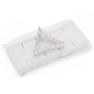 Cinta Métrica Wentai de 1.5 Metros, Regla de Papel Métrica e Imperial, Herramienta de Medición de Altura de Polipropileno Blanco - Product Image 1