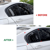Aileron arrière AMP-Z F30 pour BMW Série 3 F30 2013-2019, aspect fibre de carbone