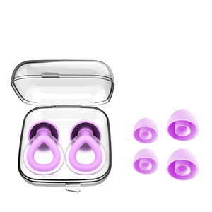 Tapones de silicona impermeables <span class=keywords><strong>para</strong></span> oídos con filtro acústico, impresión de logotipo en paquete personalizado, tapones reutilizables y cómodos <span class=keywords><strong>para</strong></span> espectáculos en vivo - Product Image 1