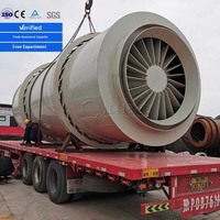 Sécheur à sable à trois tambours en acier inoxydable certifié CE, faible consommation de carburant, solution de séchage pour les mines et les carrières