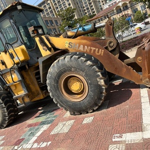 รถตักล้อยางมือสอง ความจุบุ้งกี๋ 3 ลูกบาศก์เมตร ยี่ห้อ SHANTUI รุ่น SL50W ขายราคาถูก และรุ่น SL58H SL76H ขายแล้ว - Product Image 6