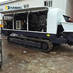 Pompe à béton électrique sur chenilles, alimentation diesel, pour machines de construction, caractéristiques : moteur principal, roulement - Product Image 1