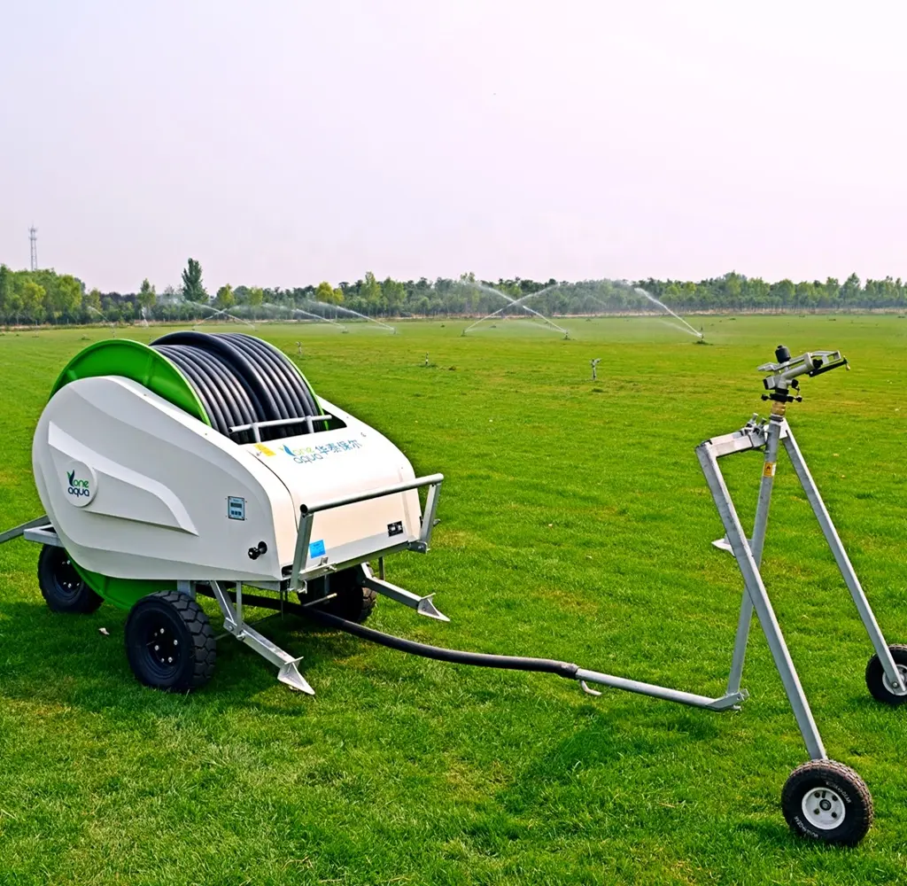 Automatische Terugtrekken Irrigatie Pijp Gebruikt Landbouw Machine
