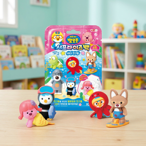 Bolsa Sorpresa de Pororo y sus Amigos, 6 Piezas, Caja Ciega de Juguetes para Niños de 2 a 4 Años, Figuras de Plástico de Dibujos Animados, Unisex - Product Image 2