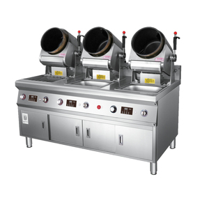 <span class=keywords><strong>Robot</strong></span> <span class=keywords><strong>Cuiseur</strong></span> de Luxe à Tambour Rotatif 110V pour <span class=keywords><strong>Cuisson</strong></span> au Gaz, en Acier Inoxydable SUS 304, avec Fonction Minuterie, pour <span class=keywords><strong>Riz</strong></span> Frit, Nouilles et Pâtes - Product Image 2