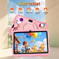 Tablette éducative Android 7 pouces pour enfants Summer Eclipse Astronaut, 2 Go 32 Go, avec lunettes solaires, Wi-Fi, GPS, déverrouillage facial, nouveau MTK, vente en gros