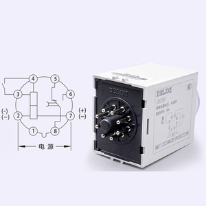 Relais de temporisation Delixi neuf d'origine pour panne de courant JSZ3F 10S 30S 60S 10M 30M 220V - Product Image 3