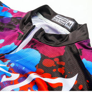 Maillot de cyclisme personnalisé par sublimation – Plusieurs couleurs et motifs, coutures plates anti-frottement pour uniformes d'équipes de clubs cyclistes masculins en gros - Product Image 4