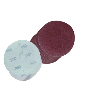 Круглый шлифовальный диск без отверстий 100, 115, 125 мм с полной поверхностью на липучке - Product Image 5