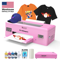 Imprimante DTF A3 personnalisée et colorée avec tête d'impression 1390 pour textiles, logos, vêtements et t-shirts, avec four, encre et film