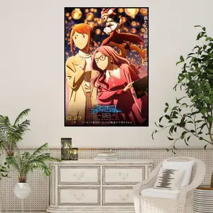 Digimon Adventure 0 póster de anime impresiones pegatina de pared pintura dormitorio sala de estar decoración Oficina hogar autoadhesivo