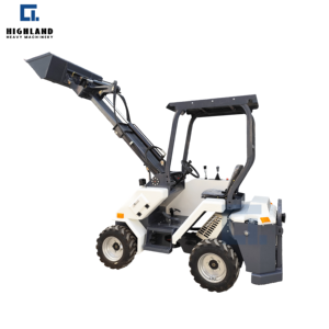 25mpa हाइड्रोलिक सिस्टम टेलीस्कोपिक लोडर 4wd मिनी व्हील लोडर फार्म के लिए टेलीस्कोपिक बूम लोडर - Product Image 3