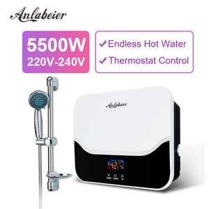 เครื่องทำน้ำร้อนทันที 5500W สำหรับห้องครัวใต้ซิงค์ บราซิล โคลอมเบีย ให้ความร้อนเร็ว ไหลแรง - Product Image 1