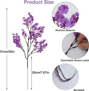<span class=keywords><strong>Bouquet</strong></span> de Gypsophile Fait à la Main, Fleurs Artificielles, pour la Maison, <span class=keywords><strong>Noël</strong></span>, Nouvel An Chinois - Product Image 3