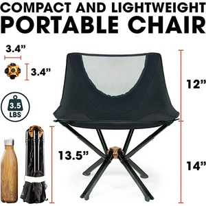 Polar Everest sedia portatile facile da installare accessori da campeggio sedie da campeggio leggere da trekking sedia pieghevole compatta per adulti - Product Image 3
