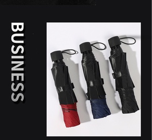 Fabricante <span class=keywords><strong>de</strong></span> Paraguas Impermeables para Revendedores, Venta al por Mayor, Paraguas Plegable <span class=keywords><strong>de</strong></span> 3 Secciones con Logotipo Personalizado para Viajes al Aire Libre - Product Image 2