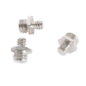อะแดปเตอร์ขาตั้งกล้องเบซิน สกรู 1/4 ถึง 3/8 สแตนเลสสำหรับกล้องดิจิตอล - Product Image 2