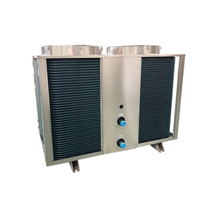 เครื่องทำน้ำร้อนแบบปั๊มความร้อนจากอากาศ 380V สแตนเลส อุปกรณ์ทำความร้อนอุตสาหกรรม ประหยัดพลังงาน - Product Image 1