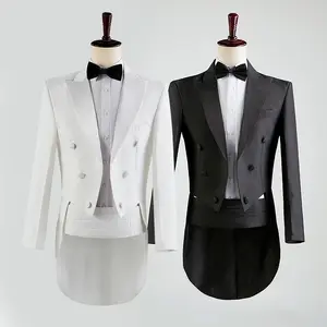 कस्टम लक्जरी डिजाइनर 3 पुनश्च एकल छाती स्लिम फिट सज्जन सूट रंगीन जाकेट पैंट सेट शादी लड़कों पुरुषों की टक्सेडो सूट