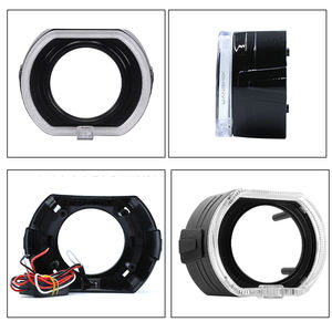 3 pulgadas 12V faro decorar CUBIERTA Cubierta 2,5 pulgadas Angel Eyes máscara Led Angel Eyes Hi/<span class=keywords><strong>lo</strong></span> anillos aptos para coche - Product Image 6