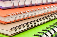 Machine à relier les carnets à spirale double, pour blocs-notes scolaires, carnets de croquis, calendriers, reliure à double boucle métallique