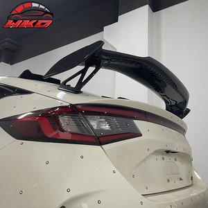 เหมาะสำหรับ Honda Civic Type R s ปี 2023-2026 ออกแบบมาสำหรับรุ่น Type R เท่านั้น สปอยเลอร์หลังสีดำ - Product Image 2