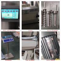 50g-100g Talkumpuder Servo-Füllmaschine Kartoffelchips-Verpackungsmaschine Maischips-Verpackungsmaschine