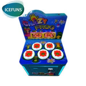 Más loco de la <span class=keywords><strong>rana</strong></span> de La Moneda operado niños sala de juegos a martillo máquina de juego para los niños - Product Image 3