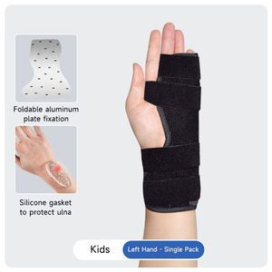 Revalidatietherapie Levert Aluminium Plaatbreuk Polsondersteuning Vierde Vijfde Middenhandsfixatiebrace Met Klittenband - Product Image 5