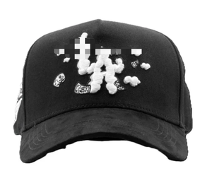 Casquette de performance 5 panneaux 100% Coton avec strass effet diamant pour l'extérieur, modèle Barbas Hat 31Barbas Hats - Product Image 1