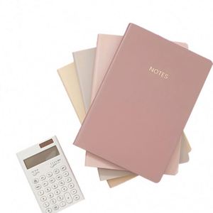 Custom Gold Stamp Wholesale A5 Hardcover Leather Notebook <b>Journal</b> with 100 Sheets for Gift Writing - Product Image 1