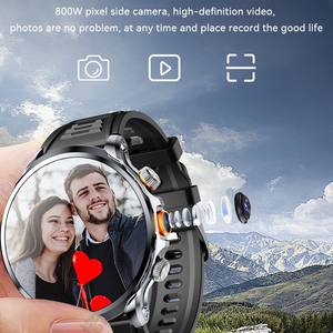 Smartwatch AMOLED 4G con Fotocamera Laterale, Sportivo, 3G+32G, Robusto, Ultra Android, per Uomo, <span class=keywords><strong>GPS</strong></span> con Wi-Fi e Slot per Scheda SIM - Product Image 2