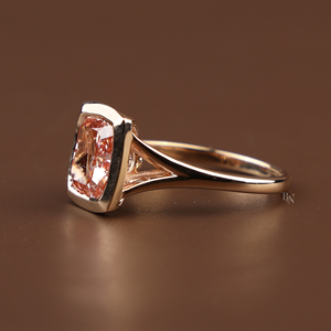 Elegante Anillo de Diamante Cultivado en Laboratorio de 3.3 Quilates para Mujer, Plata, Oro de 10K, Oro de 14K, Oro de 18K, Joyería Fina de Lujo para Compromiso y Boda, Regalo - Product Image 3