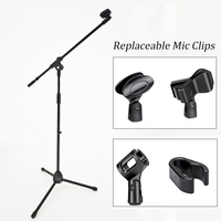 Support de microphone trépied M-300 OEM d'usine, vente en gros, avec support réglable
