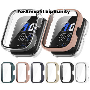 Protector de Pantalla de Vidrio Templado Rígido para Reloj <span class=keywords><strong>Amazfit</strong></span> <span class=keywords><strong>Bip</strong></span> 5 Unity, Funda para Reloj Inteligente <span class=keywords><strong>Amazfit</strong></span> Bip6 Bip3 Bip5 - Product Image 2