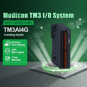 Module d'entrée analogique électrique Modicon TM3 AI4G, 4 canaux, 12 bits, 0-10V, 4-20mA, bornier à ressort, extension PLC TM3AI4G - Product Image 1