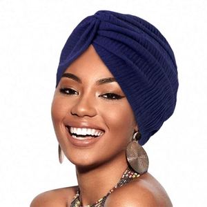 Pañuelos para la Cabeza Multifuncionales de Poliéster Elástico con Diseño de Turbante Trenzado para Mujer, con Logotipo Personalizado al por Mayor - Product Image 6