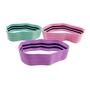 Offre Spéciale Yoga Gym Fitness Bands Set Hot Sell Bande de résistance élastique aux hanches pour l'exercice - Product Image 1