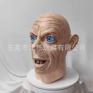 Tangdou Gollum Horror Mask Latex Full <b>Head</b> Halloween Costume Prop Lord Of The Rings Role Playing - Product Image 2