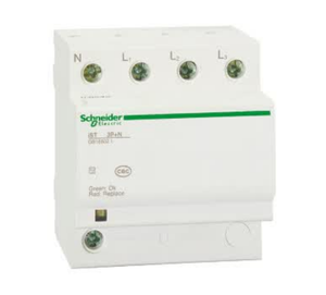 Dispositivo de Protección Contra Sobretensiones (SPD) Original Schneider Wingo IST 40, 3P+N, 40kA, 380V/400V CA, Tipo 2, para Riel DIN - Product Image 1