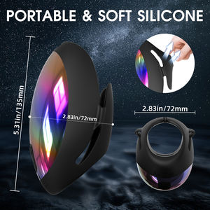 S-Hande vendita a caldo 2 in 1 esercizio di ritardo del pene allenamento per l'erezione dell'ingrandimento del pene 9 modalità di sbattimento - Product Image 4